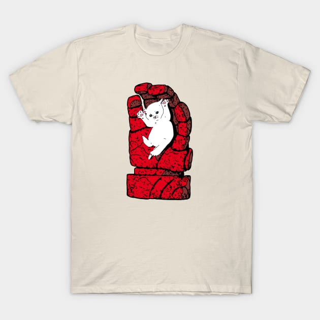 He's Got a Thing for Cats T-Shirt by IsopodIndustries